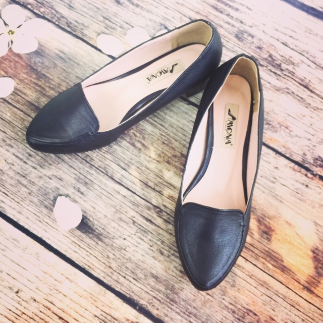 Giầy DA THẬT 5cm . Size 33–> 40