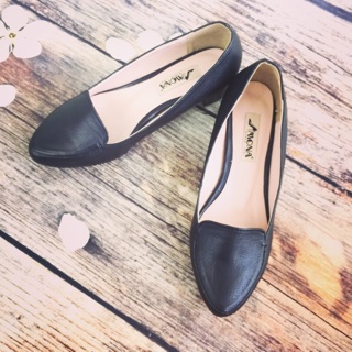 Giầy da thật 5cm . size 33–> 40
