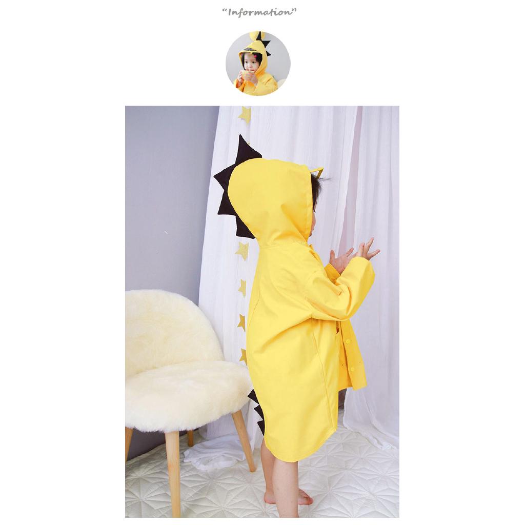 Áo mưa khủng long cho bé