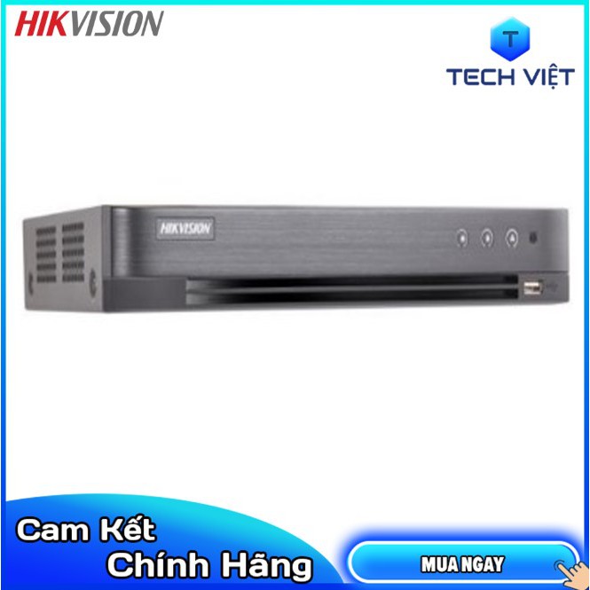 [HÀNG CHÍNH HÃNG] Đầu ghi 8 kênh Hikvision DS - 7208HQHI-K1 HDTVI H.265+