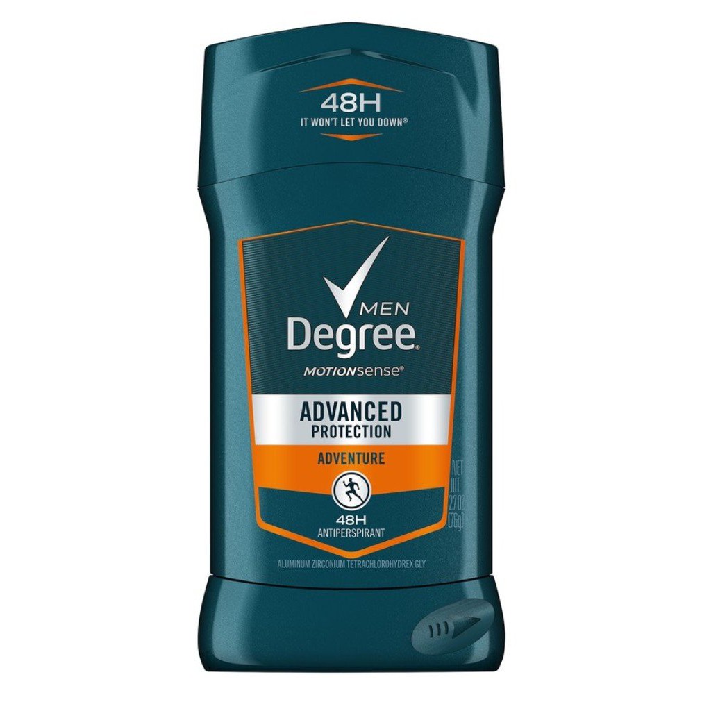 Lăn khử mùi nam dạng sáp  Degree Men Adventure Advanced Protection Antiperspirant 76g (Mỹ)