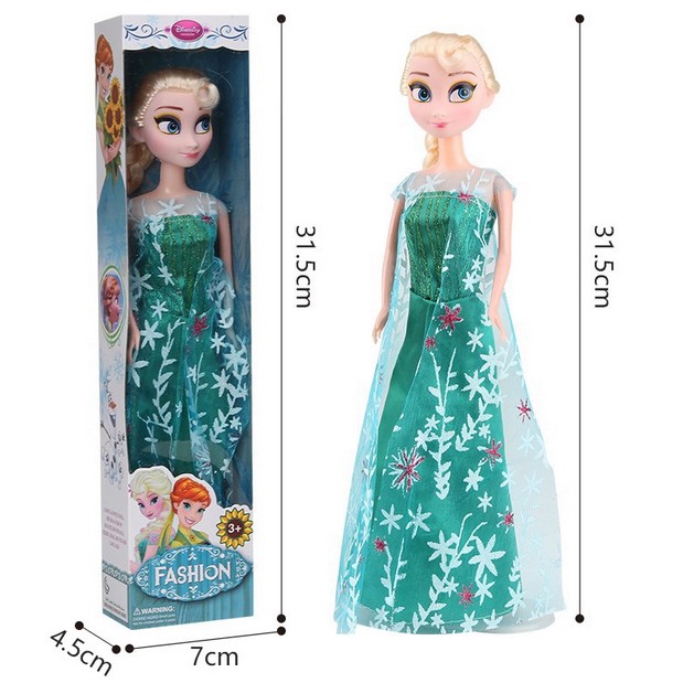 Frozen Đông lạnh 2 Công chúa Elsa Anna Búp bê Barbie Đồ chơi con gái Quà tặng trẻ em - Hàng nhập khẩu