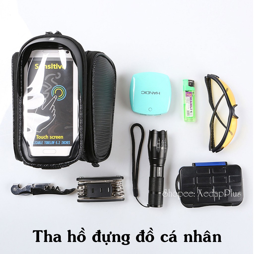 Túi xe đạp treo sườn xe chống nước đựng điện, đồ cá nhân cao cấp Hay Sport - T53