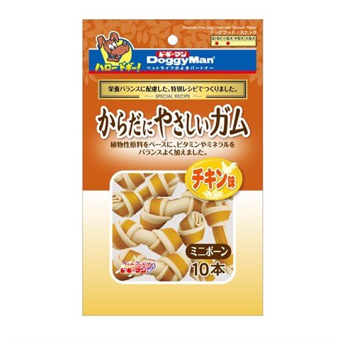 Xương nơ hương gà Doggy Man (10 cây)