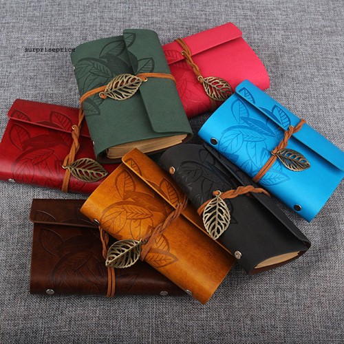 Sổ tay ghi chép làm từ da giả tiện dụng chất lượng cao