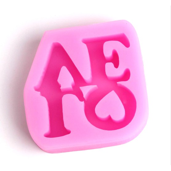 Khuôn rau câu silicon 4D chữ LOVE