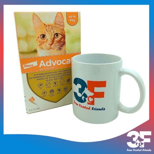 Tuýp Nhỏ Gáy Trị Ve Và Ký Sinh Trùng Advocate Cho Mèo Dưới 4Kg
