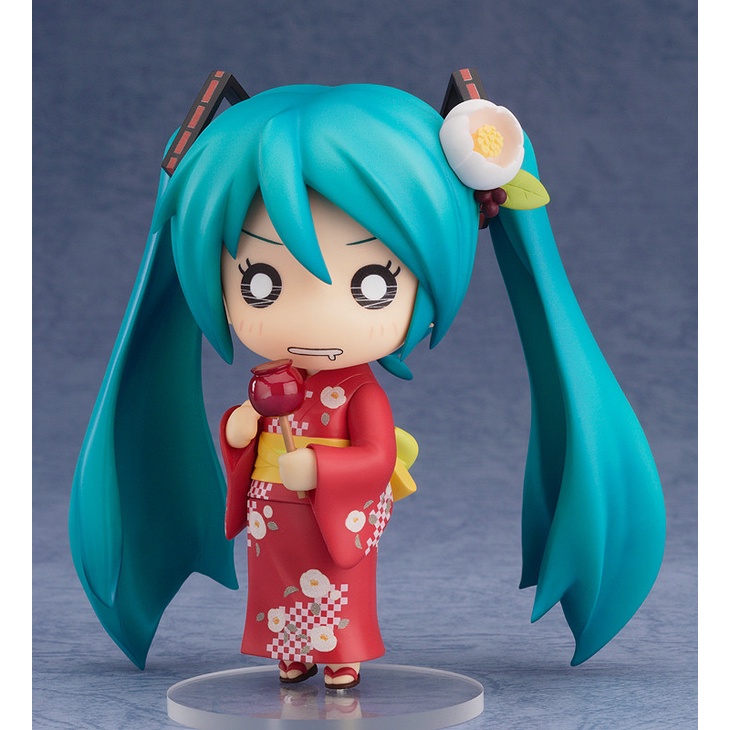 Mô Hình Figure Nhân Vật Anime Vocaloid, Hatsune Miku, Nendoroid (#333), Yukata, Natsu Tsubaki ver. (Good Smile Company)