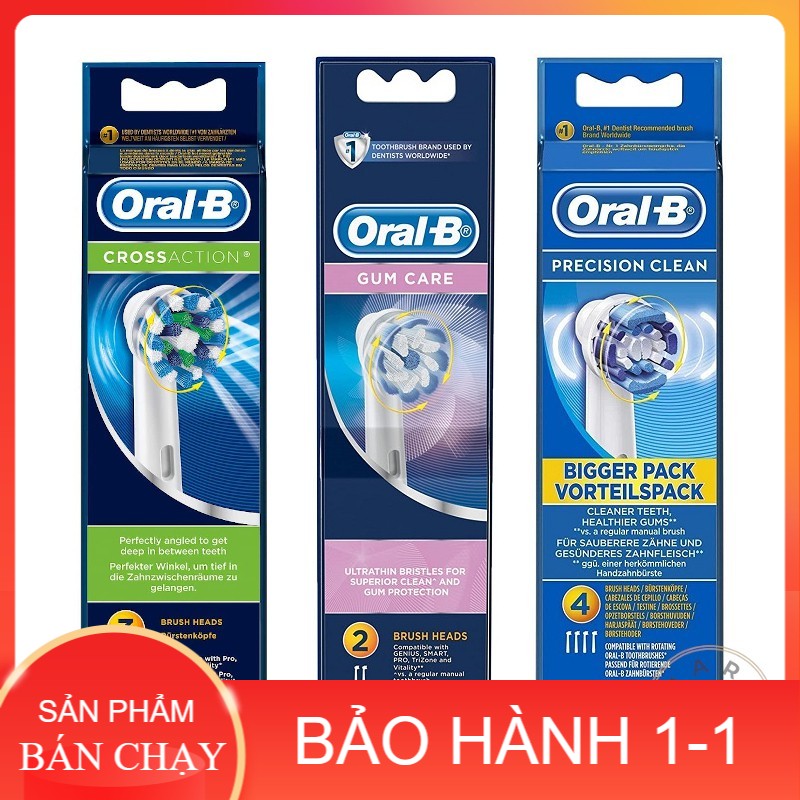 Đầu bàn chải điện Oral-B Braun chính hãng