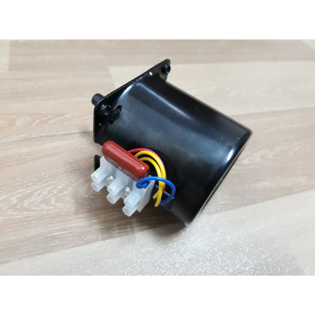 Motor Quay Chậm 220V 28W 2.5 vòng/phút - Động cơ đảo trứng có đảo chiều - Phụ kiện làm máy ấp trứng 1000 trứng MT28W