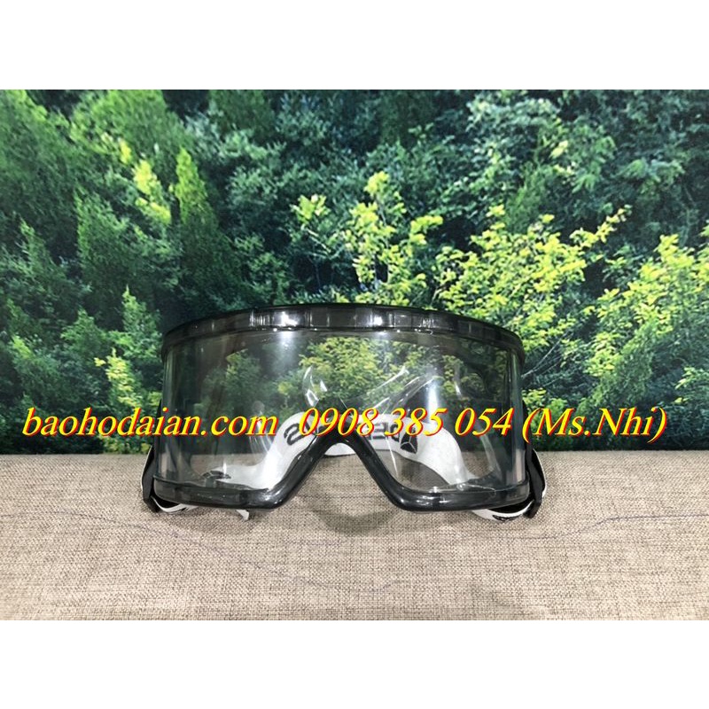 Kính bảo hộ chống hóa chất Deltaplus Galeras- Hình thật