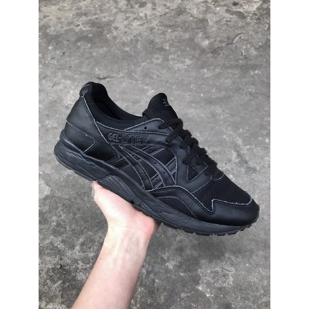 Giày 2hand real As.ics Gel Lyte 5 đen size 42.5 27cm SP1973