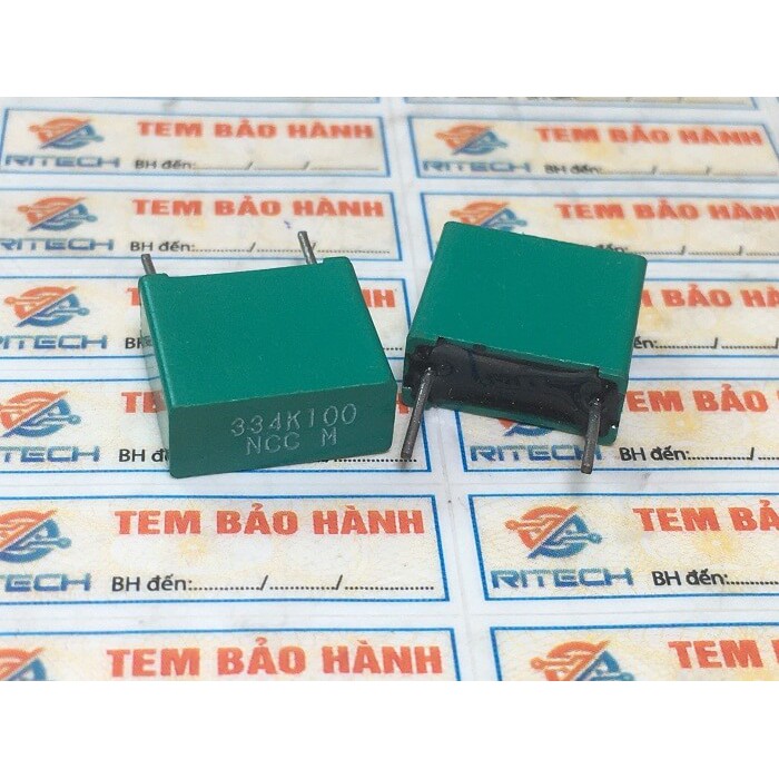 Combo 3 chiếc Tụ điện 334K100