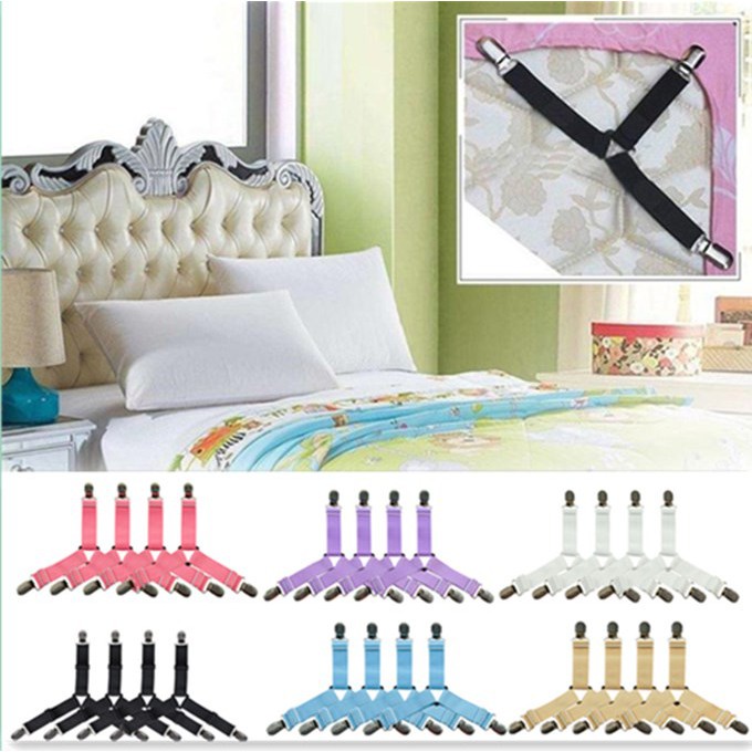 1/ 4 Dây kẹp cố định ga giường tiện lợi