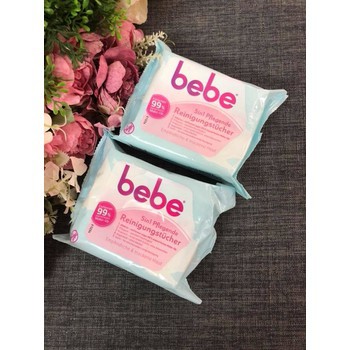 Khăn giấy tẩy trang Bebe 5 in 1 - 25 tờ/ gói