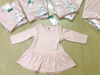 Váy dài tay cotton H&M