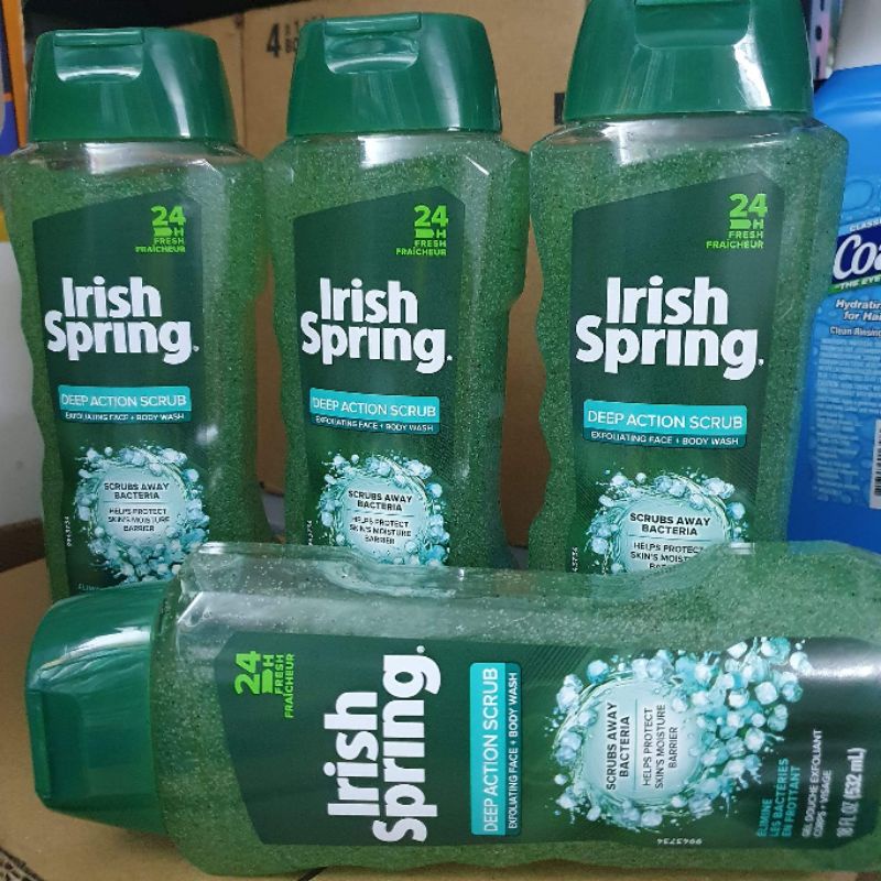 sữa tắm cho nam Irish Spring Original Mỹ 532ml