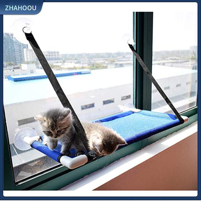 ☃Nhà☃ Võng Treo Cửa Sổ Kèm Móc Hít Tiện Dụng Cho Mèo Cưng