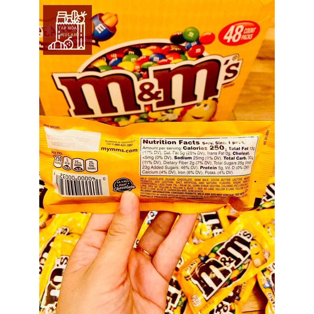  Kẹo Socôla M&M - Gói 49g