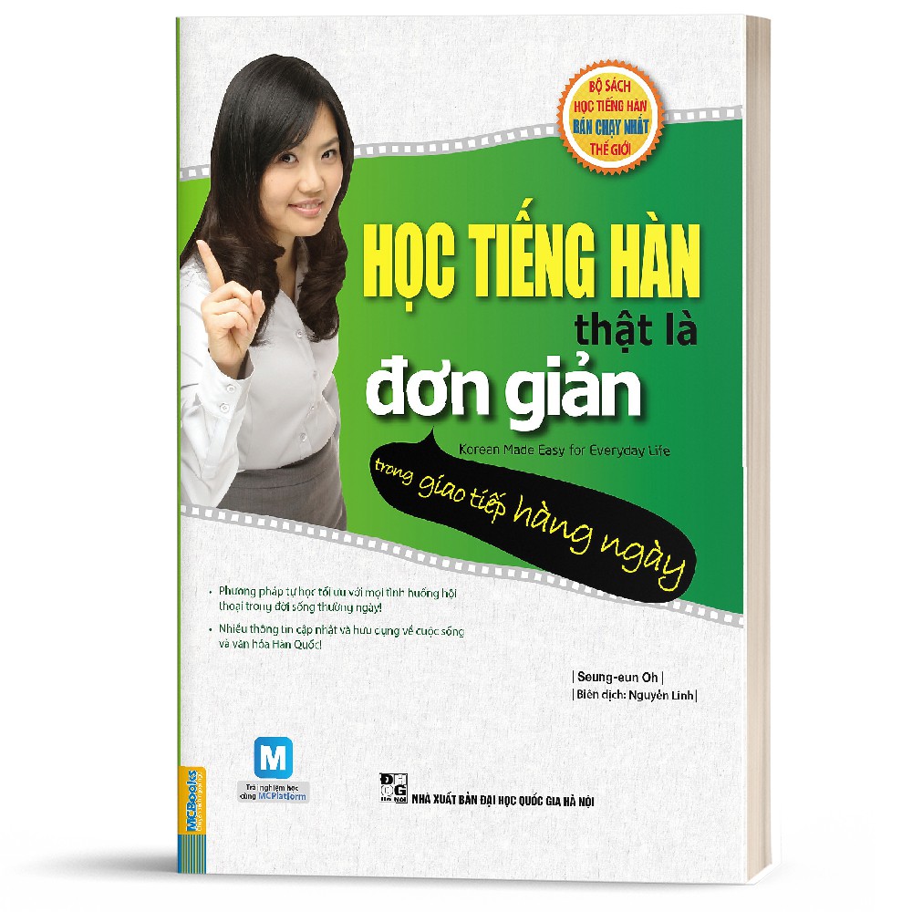 Sách - Học Tiếng Hàn Thật Là Đơn Giản Trong Giao Tiếp Hàng Ngày - Học Kèm App Online