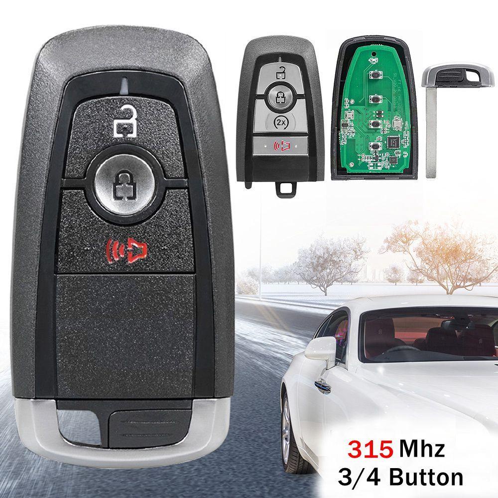 LET Chìa Khóa Điều Khiển Từ Xa 3 Nút 315MHz Cho Xe Hơi ford Mondeo Mustang