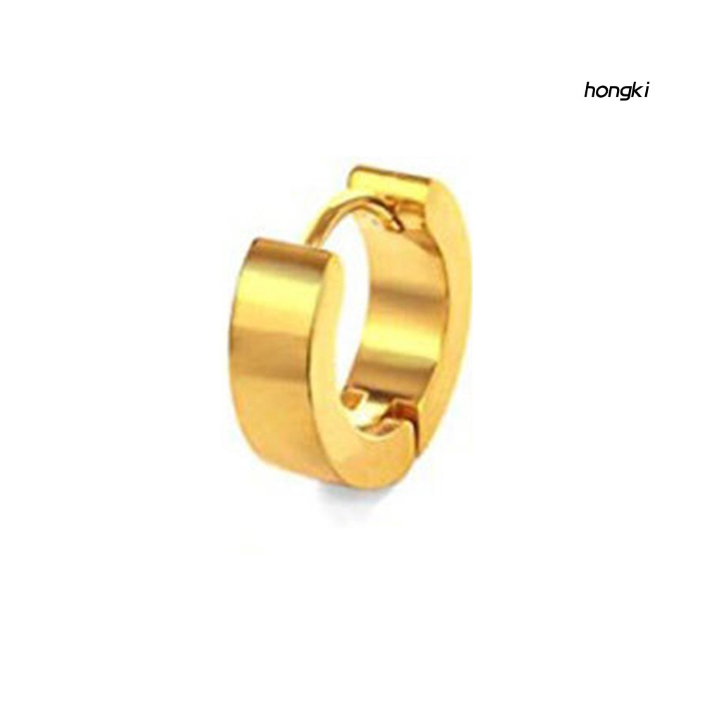 Bông tai thép titan thời trang dành cho nam và nữ