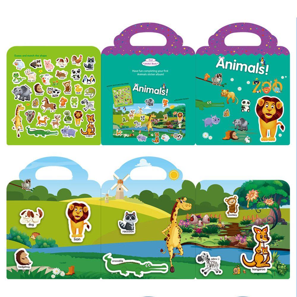 Sticker Dán Trang Trí Sổ Tay Hình Phong Cảnh