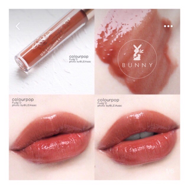 Son kem bóng Colourpop Ultra Glossy Lip Bunny Beauty hàng đủ bill | BigBuy360 - bigbuy360.vn