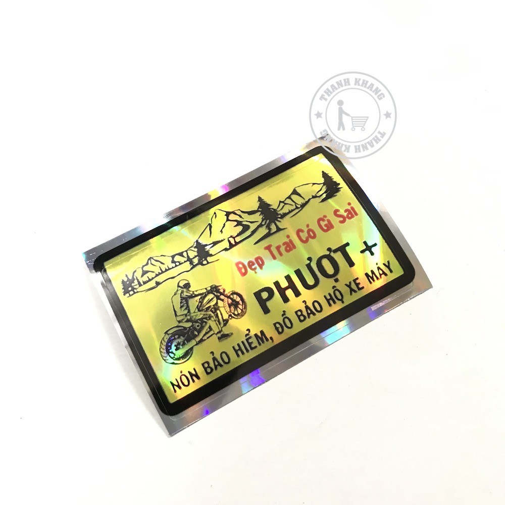 Tem dán trang trí xe máy thanh khang 006001548