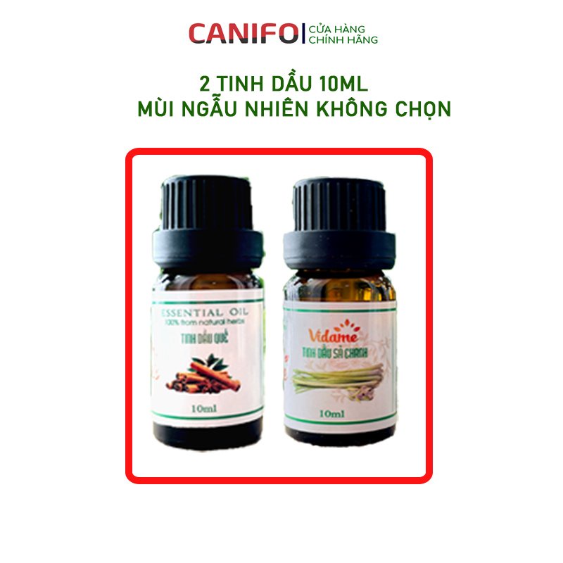 Máy Xông Tinh Dầu CANIFO Đèn Led 7 Màu, Khuếch Tán Phun Sương Tạo Ẩm, Thơm Phòng, Khử Khuẩn