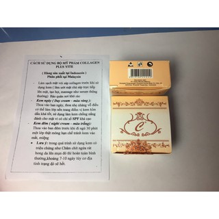 Kem COLLAGEN PLUS VIT E -  Chính Hãng