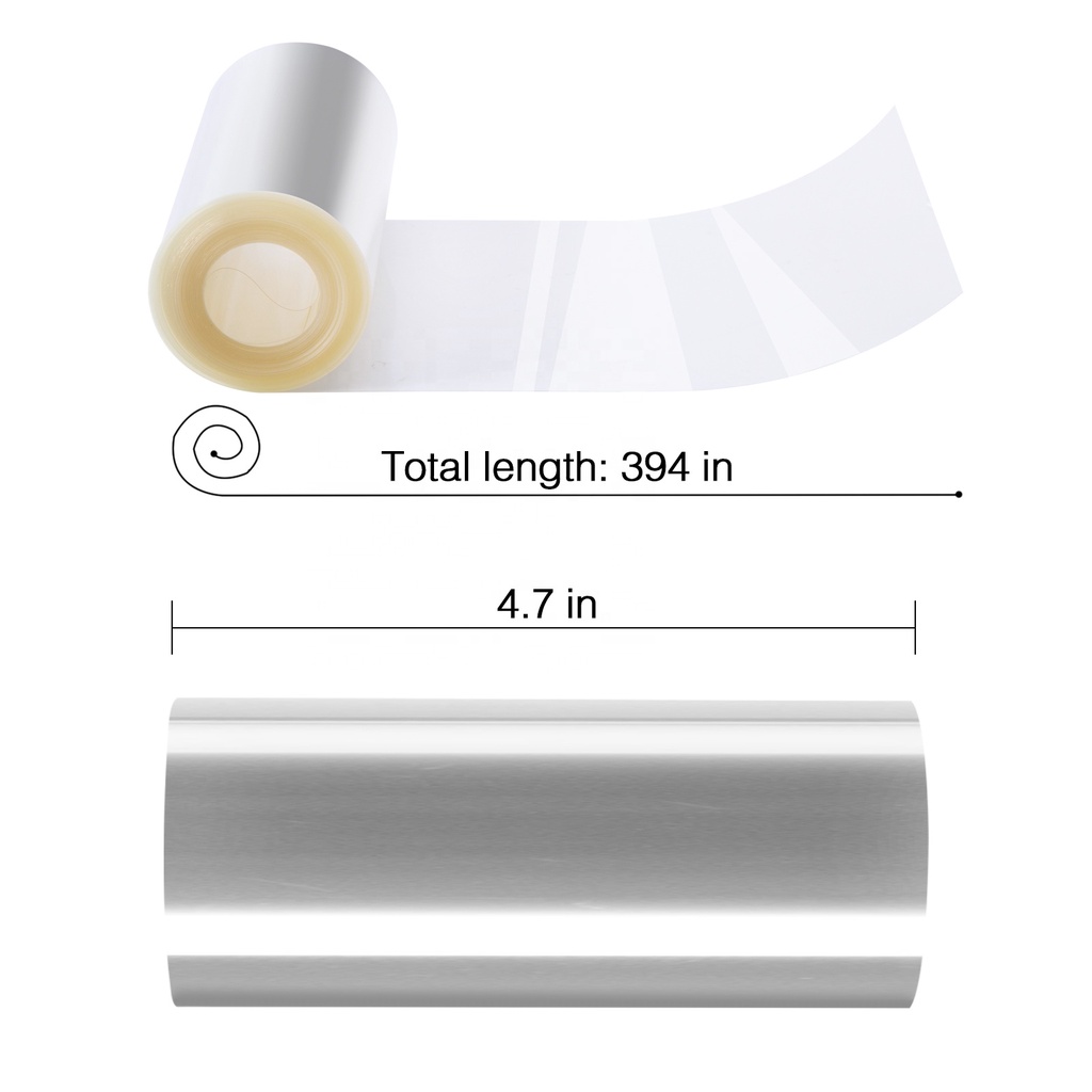 Cuộn mica bọc thành bánh mousse 2 size không lõi