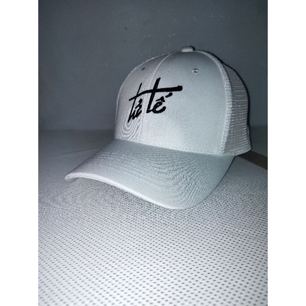 Nón Mũ Lưỡi Trai Nam Nữ Thời Trang Full Trắng Đen Thêu Chữ "Tử Tế " Nón Thêu Theo Yêu Cầu Độc Đáo Phong Cách