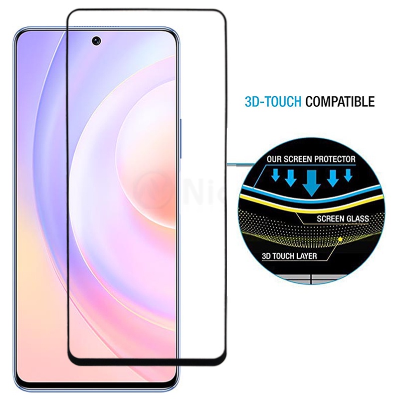 Kính Cường Lực Toàn Màn Hình Cho Huawei Honor 50 SE 30 20 10 9 8 Lite 10i 20i 20S Honor 8X 9X Play