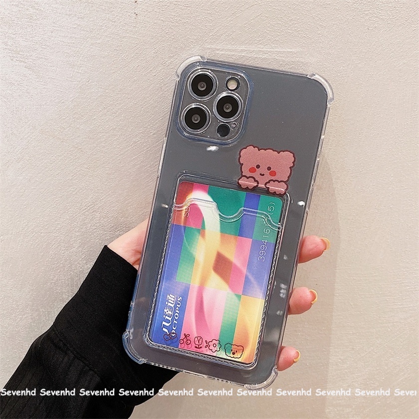 Ready Stock Ốp Điện Thoại Mềm Trong Suốt Họa Tiết Hoạt Hình Cặp Đôi Cho Compatible For iPhone 13 12 11 Pro Max X XR XS Max SE2020 8 7 Plus