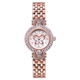 Đồng hồ nữ dây thép Royal Crown 3844