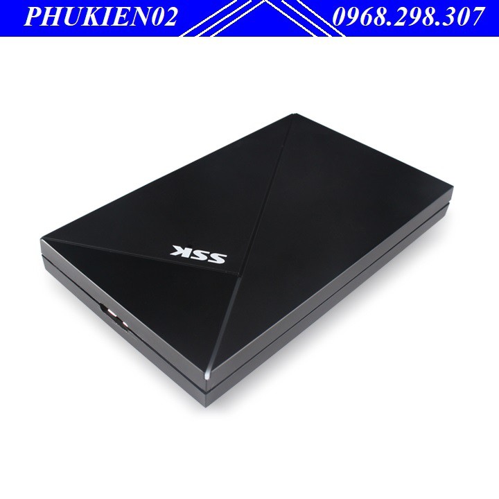 Hộp đựng ổ cứng Box HDD SSK SHE-088 Sata 2.5 usb 3.0