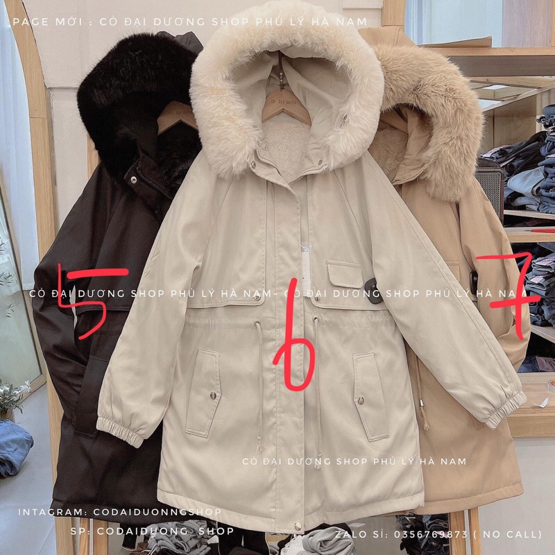 áo khoác kaki lót lông mã 915 | BigBuy360 - bigbuy360.vn