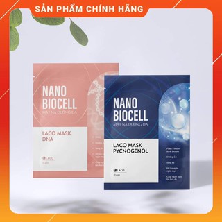 Mặt nạ Nano Biocell  (XANH , HỒNG)