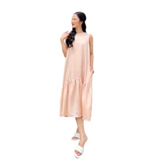 Olv - đầm taffy midi dress