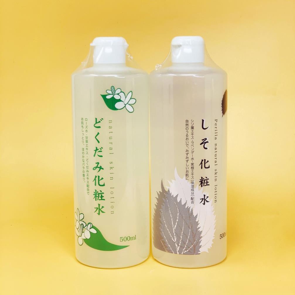 Nước hoa hồng lotion toner diếp cá, tía tô Dokudami Nhật Bản 500ml | BigBuy360 - bigbuy360.vn