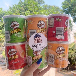 [Date 01/2022] BÁNH KHOAI TÂY PRINGLES - MỸ (SET 6 HỘP: 2 CHEESE + 2 SOUR CREAM & ONION + 2 ORIGINAL) - 36g/LON