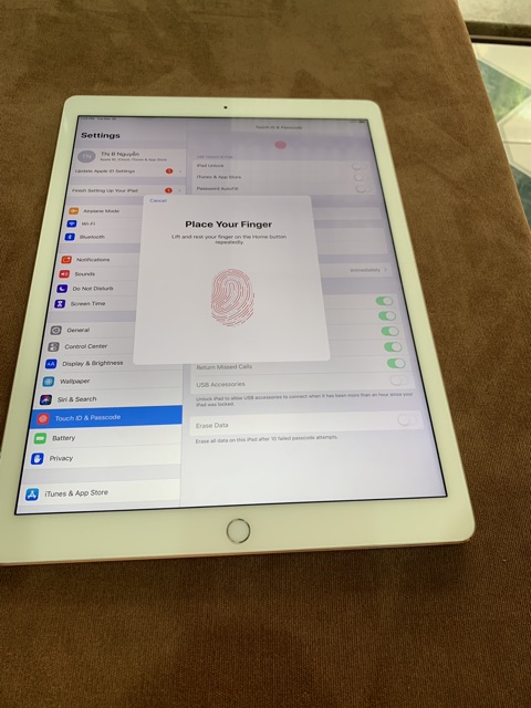 [Mã ELMT6M giảm 5% đơn 6TR] IPad pro 12.9 sử dụng wifi 128Gb màu trắng | BigBuy360 - bigbuy360.vn