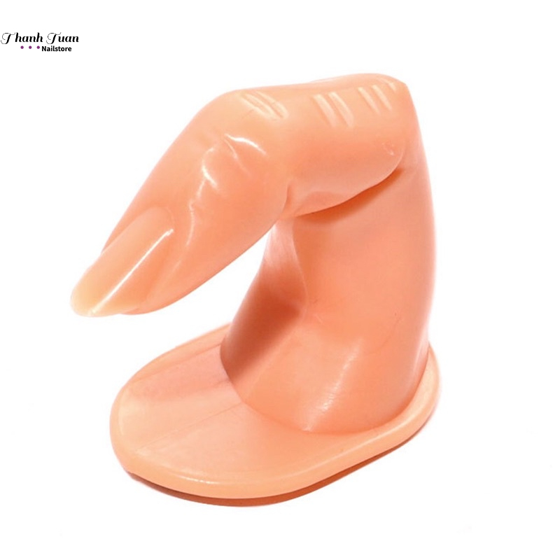 Ngón tay giả học làm nail sẵn 2 loại có móng và không móng - Phụ kiện đồ nail