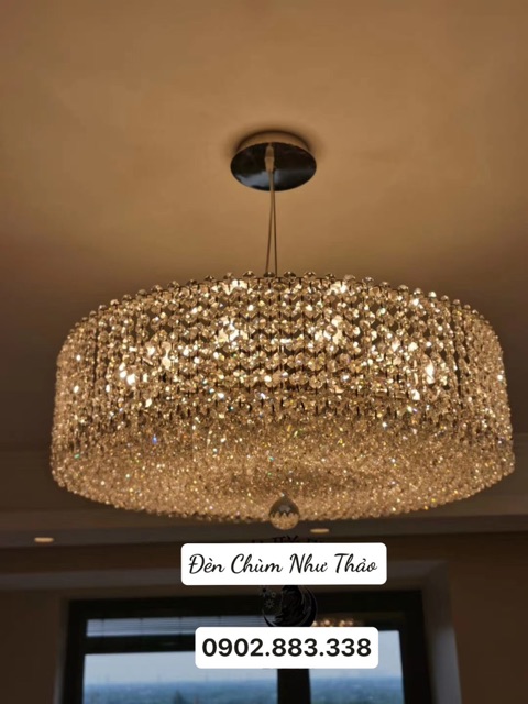 Đèn Chùm pha Lê phong cách hiện đại