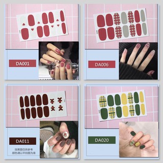 Bộ sticker dán móng tay trang trí 3D DA001 - DA020