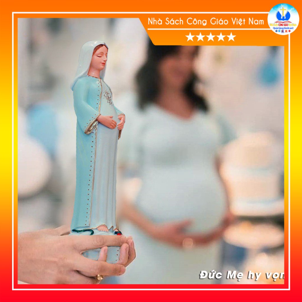 Tượng Đức Mẹ Hy Vọng DMHV  - Quà tặng Công Giáo - Nhà Sách Công Giáo Việt Nam