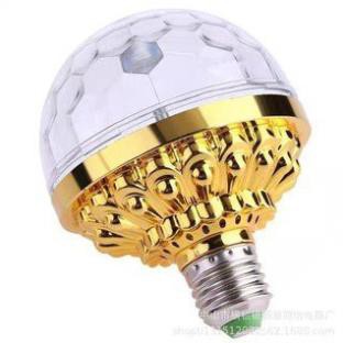 Đèn Led Nháy Chớp 7 Màu Tự Xoay Đui Tròn Trang Trí Phòng Karaoke, Vũ Trường Ánh Sáng Cực Đẹp