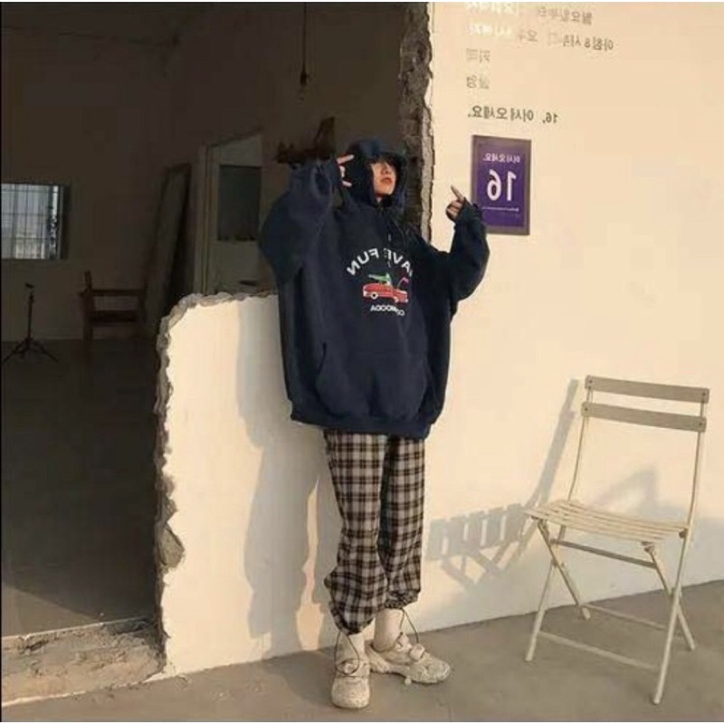 ÁO NỈ NỮ, ÁO HOODIE NỮ CÓ TÚI TRƯỚC, CHẤT VẢI DÀY DẶN FORM RỘNG (hàng có sẵn) | BigBuy360 - bigbuy360.vn