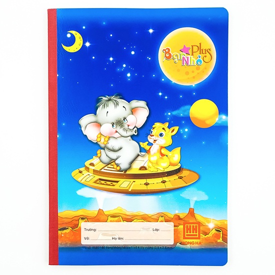 Vở ô ly hồng hà 48 trang, vở trạng nguyên bạn nhỏ plus 48 trang, vở ô ly chính hãng cho bé